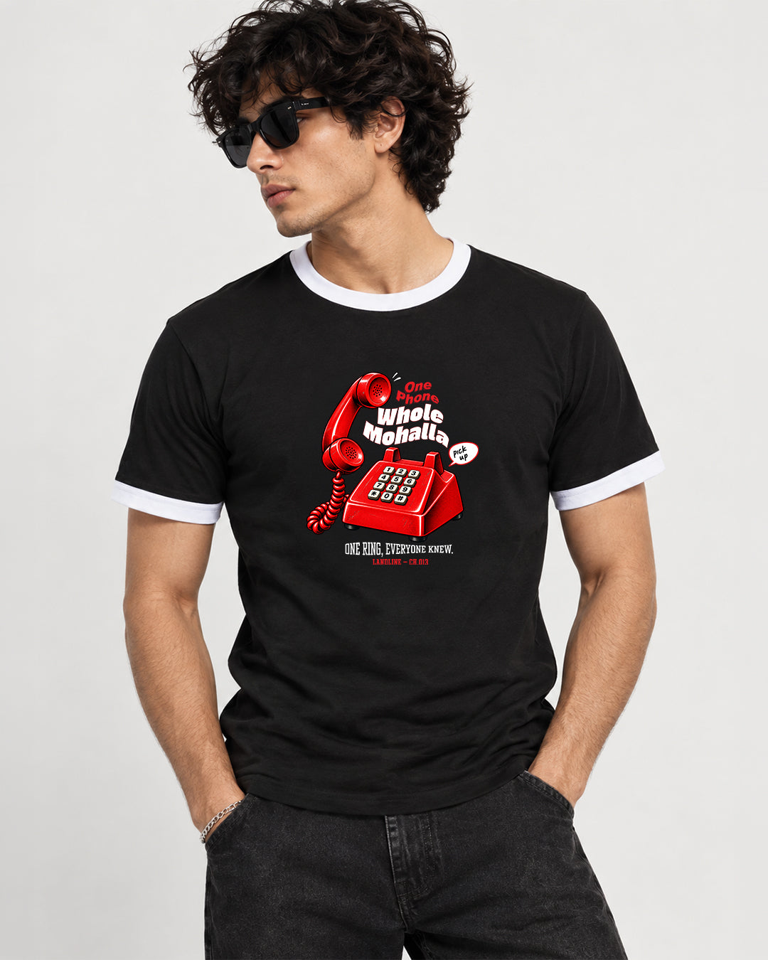 ONE RING, EVERYONE KNEW — RINGER TEE