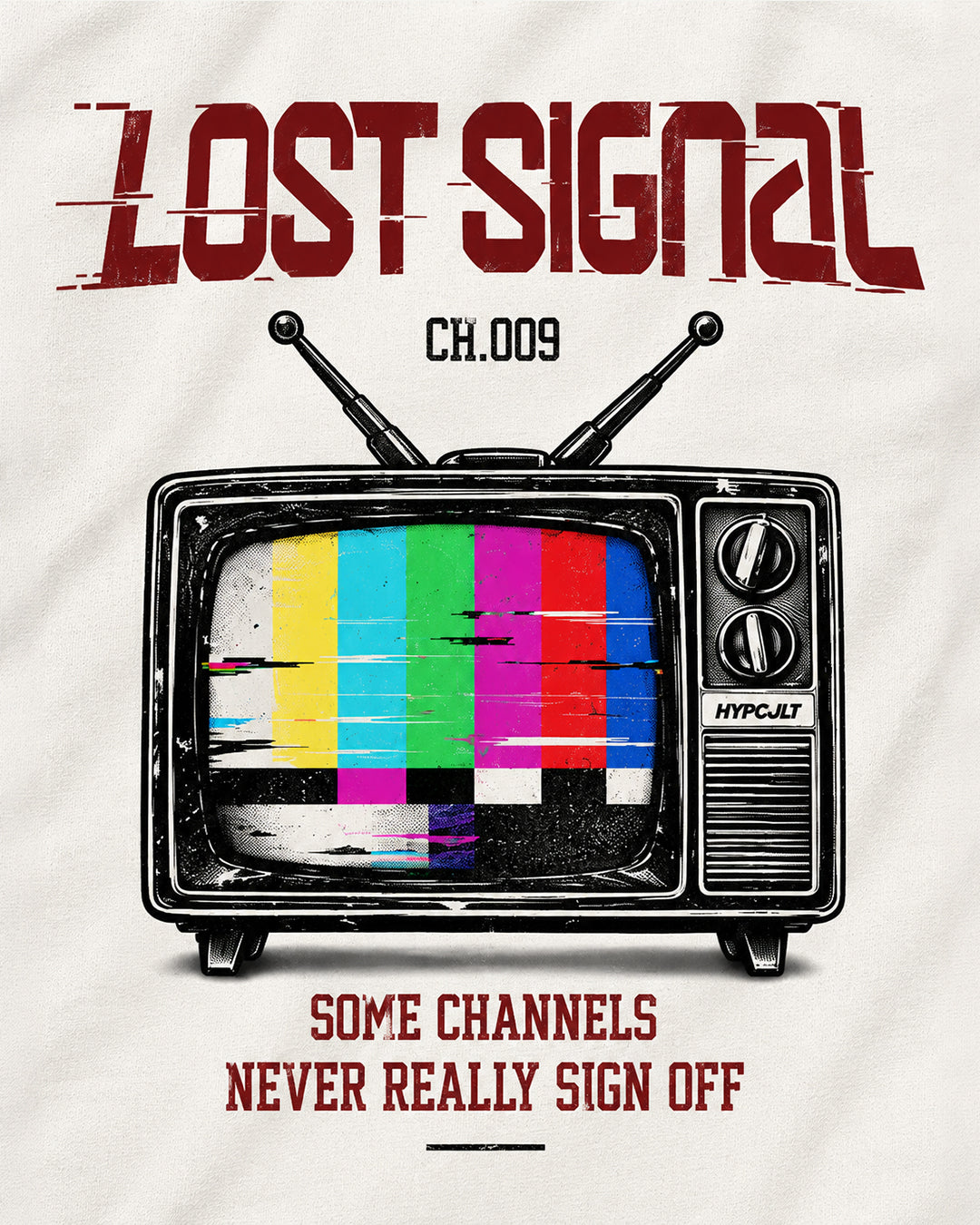 LOST SIGNAL — RINGER TEE