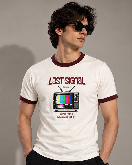 LOST SIGNAL — RINGER TEE