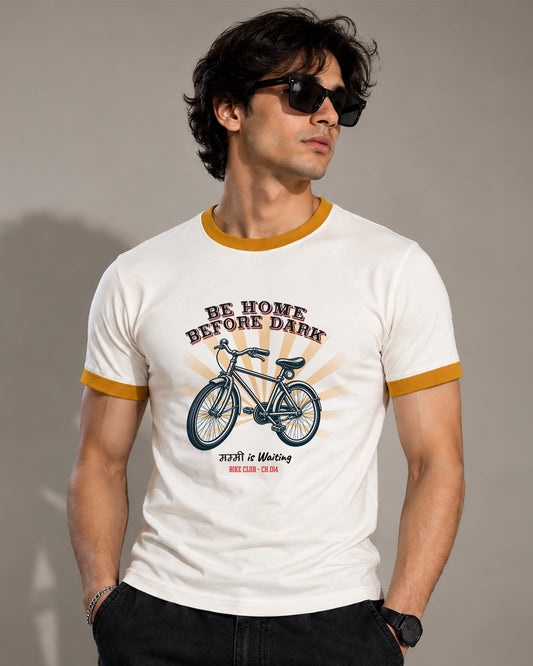 BE HOME BEFORE DARK — RINGER TEE