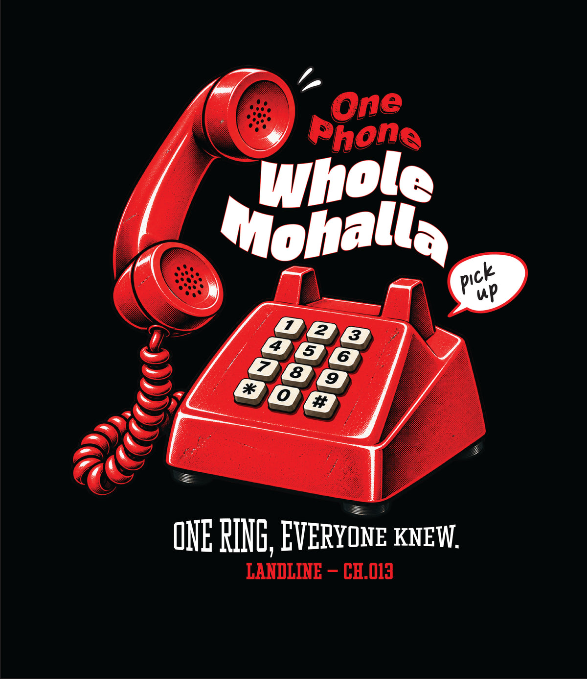 ONE RING, EVERYONE KNEW — RINGER TEE