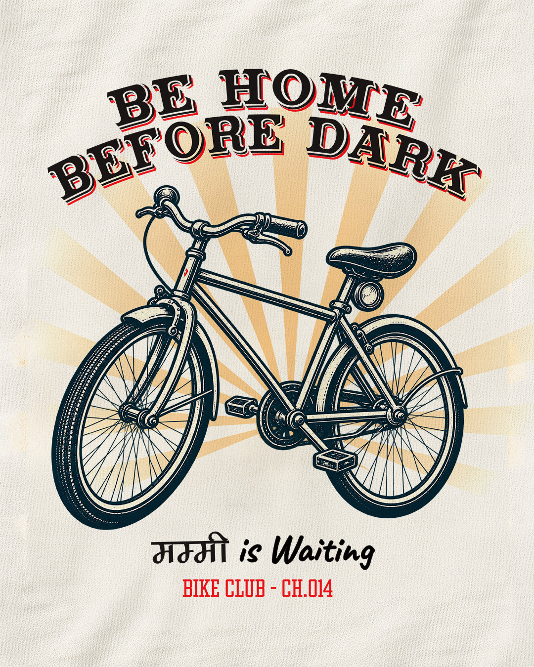 BE HOME BEFORE DARK — RINGER TEE